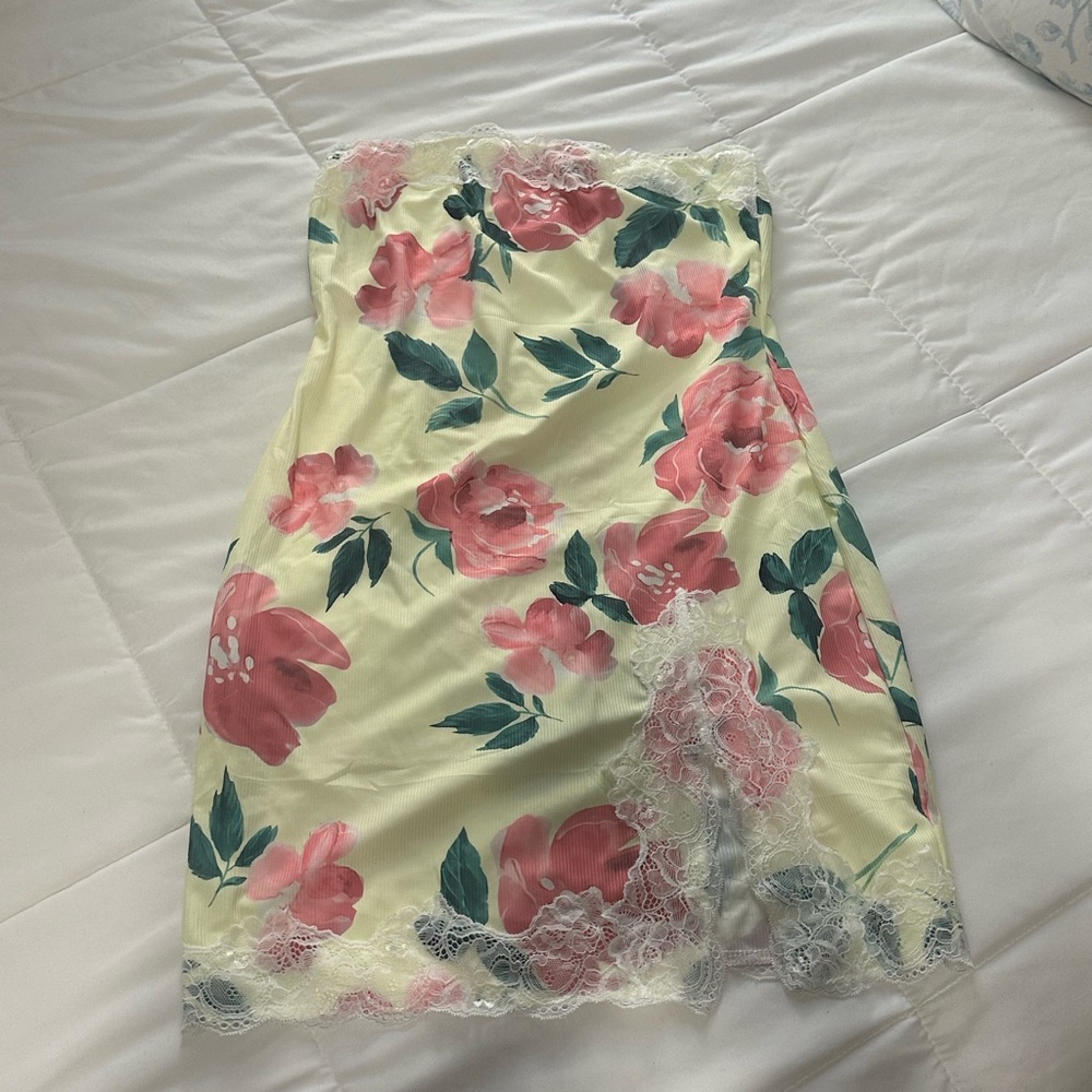 Yellow Flower Dress